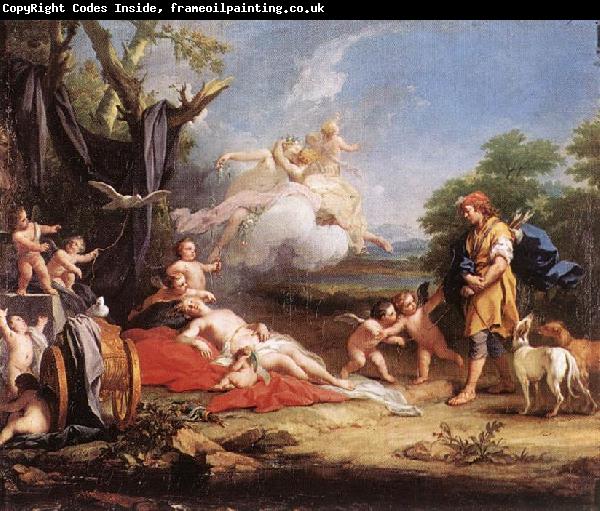 AMIGONI, Jacopo Venus and Adonis ssd